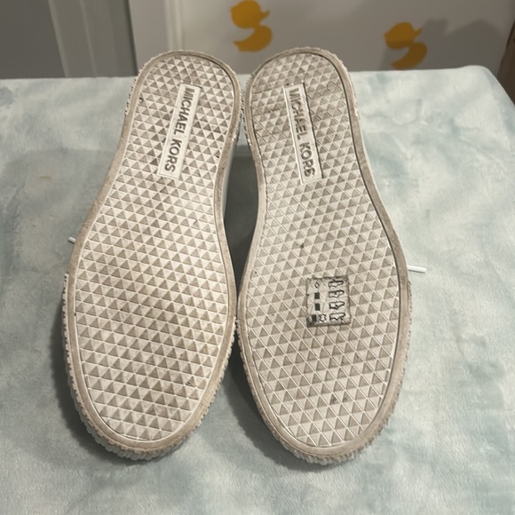 MK white and brown sneakers size 10 - Picture 6 of 6
